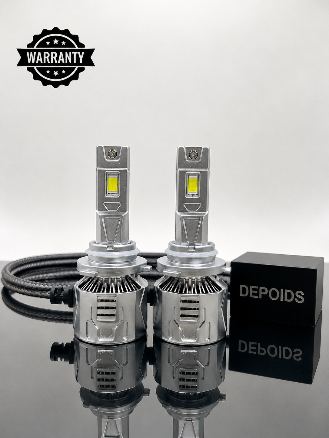 Depoids Pro 3.0 9005 LED Headlights (High Beam) โ For Sedan and SUV Cars โ Best Car LED in Pakistan
