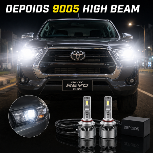 Depoids Pro 3.0 9005 LED Headlights (High Beam) – For Sedan and SUV Cars – Best Car LED in Pakistan