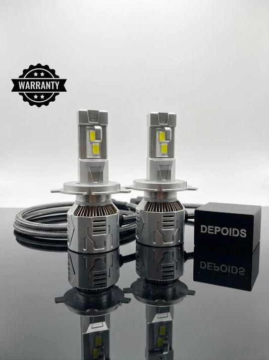 Depoids Pro 3.0 H4 LED Headlights (High/Low Beam) – Best Car LED Lights in Pakistan