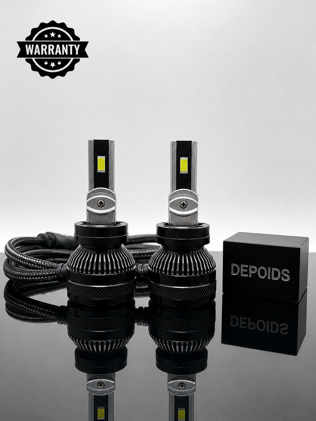 Depoids Pro 2.0 9005 LED Headlights (High Beam) – Ultra Bright Car LED Lights in Pakistan