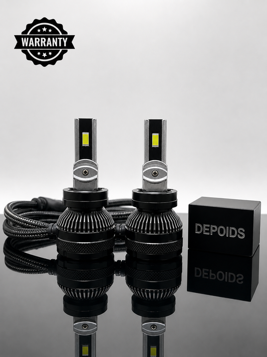 Depoids Pro 2.0 9005 LED Headlights (High Beam) – Ultra Bright Car LED Lights in Pakistan