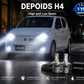 Depoids Pro 3.0 H4 LED Headlights (High/Low Beam) – Best Car LED Lights in Pakistan - Compact Cars