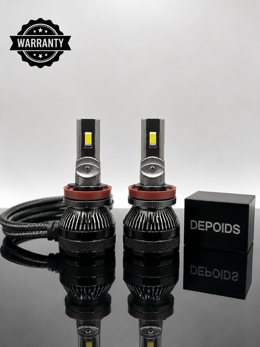 Depoids Pro 2.0 H11 LED Headlights (Low Beam/Fog) – Ultra Bright Car LED Lights in Pakistan
